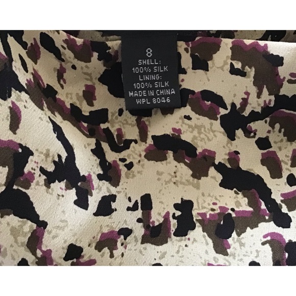 100% silk ALFANI double layer skirt. - Picture 2 of 3